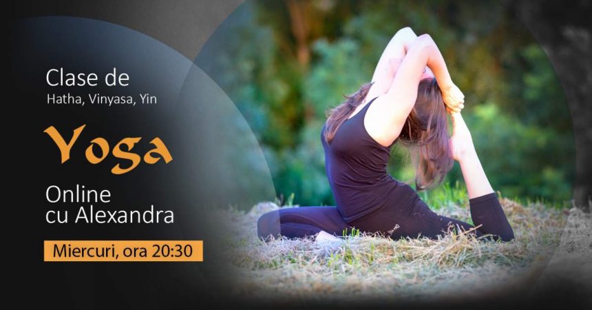 Clase de Yoga Online cu Alexandra – Decembrie